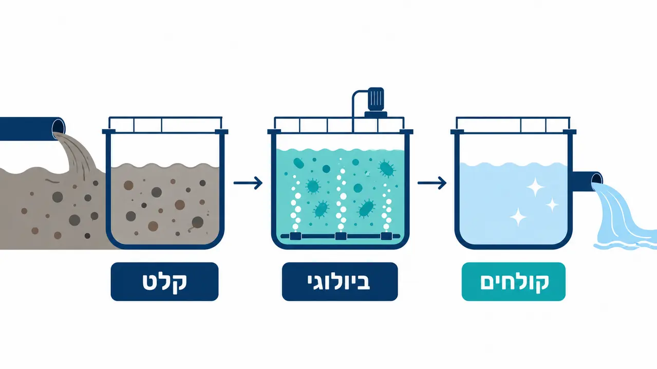 ‏תכנון והקמת תהליכי טיהור ביולוגיים במתקני Downstream במקצועיות