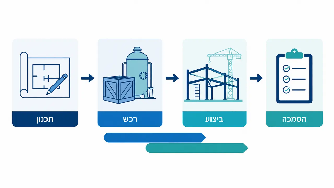 לוחות זמנים להקמת מתקן API