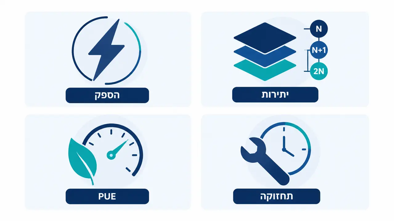 הגדרת דרישות משתמש URS לפני תכנון חוות שרתים