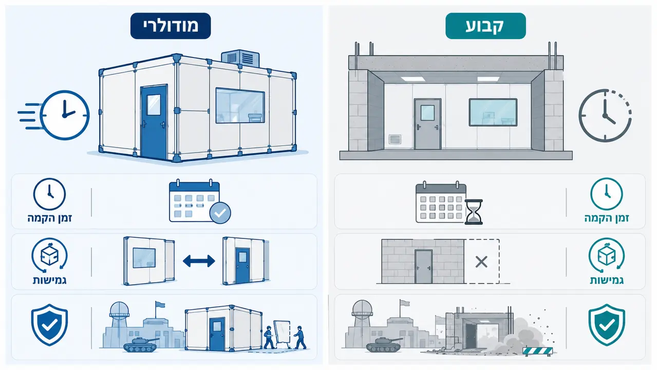 השוואה טכנית בין חדר נקי מודולרי לחדר נקי קבוע
