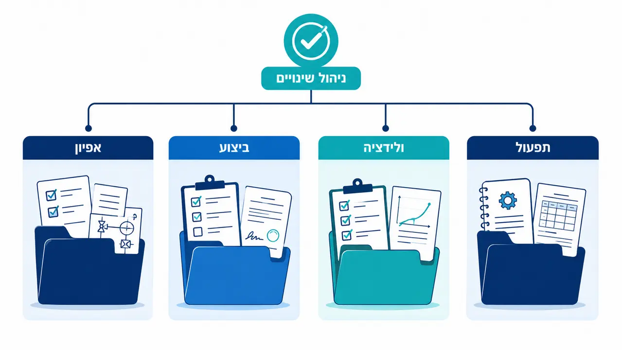 סט מסמכי הפרויקט הרגולטורי