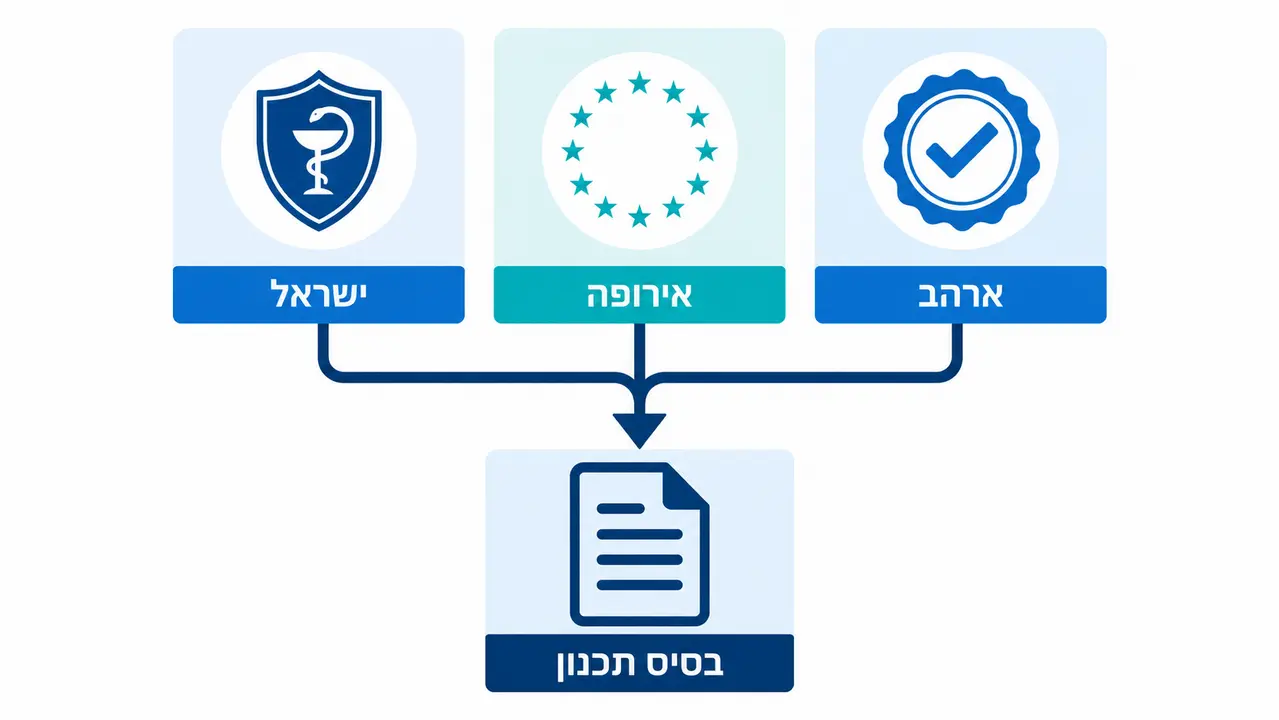 רגולציות המשפיעות על תכנון מפעל GMP