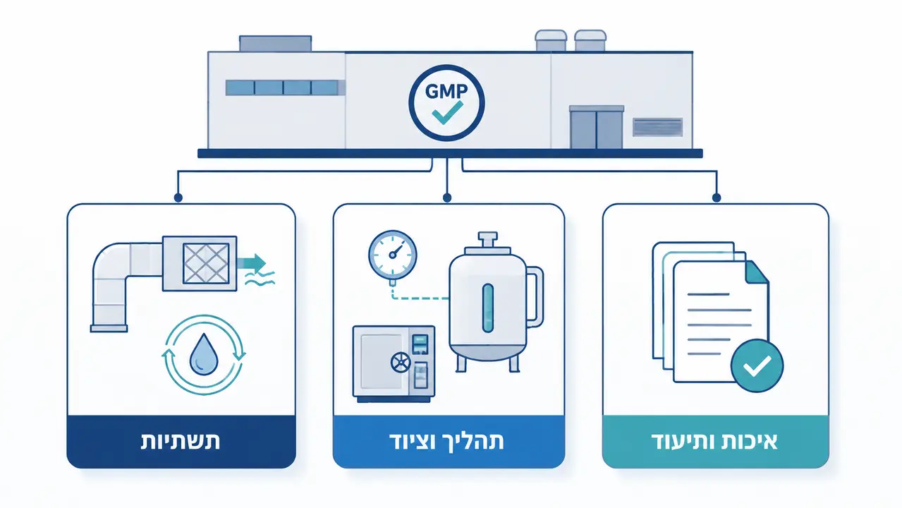 ‏מדריך מקיף: דרישות FDA למפעל תרופות