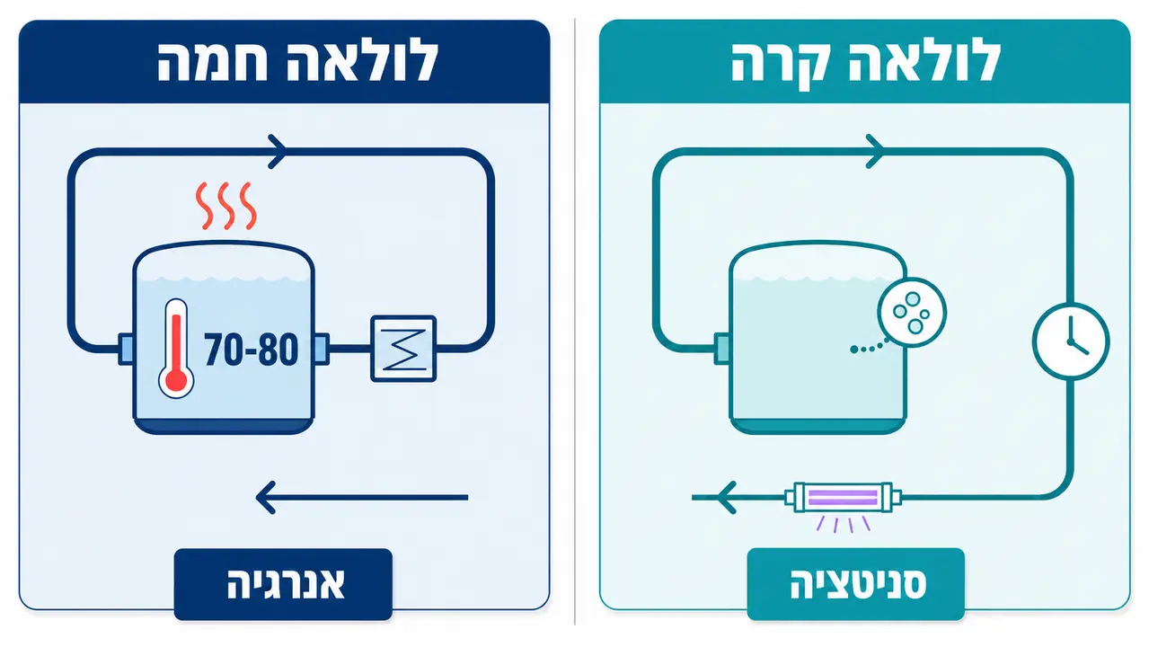 לולאה חמה או לולאה קרה, ההחלטה שקובעת את עלות התפעול
