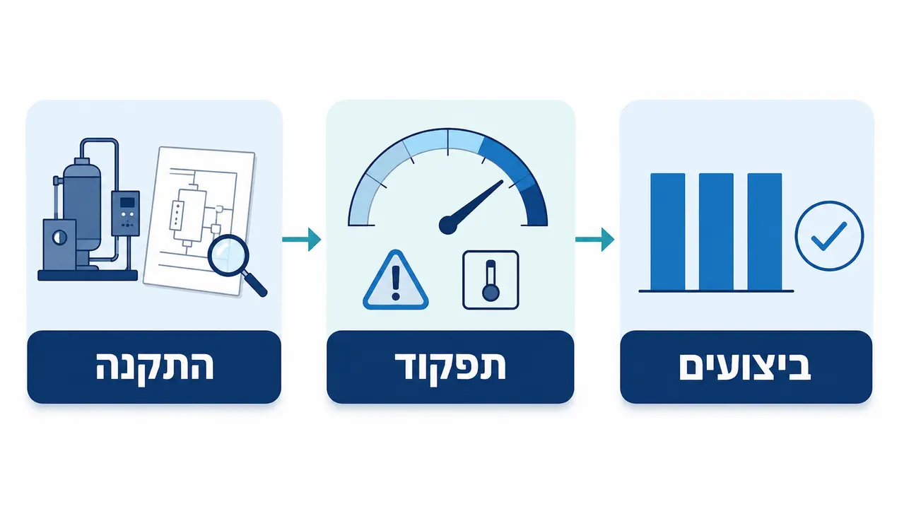 IQ, OQ ו-PQ - מה כל שלב מוכיח