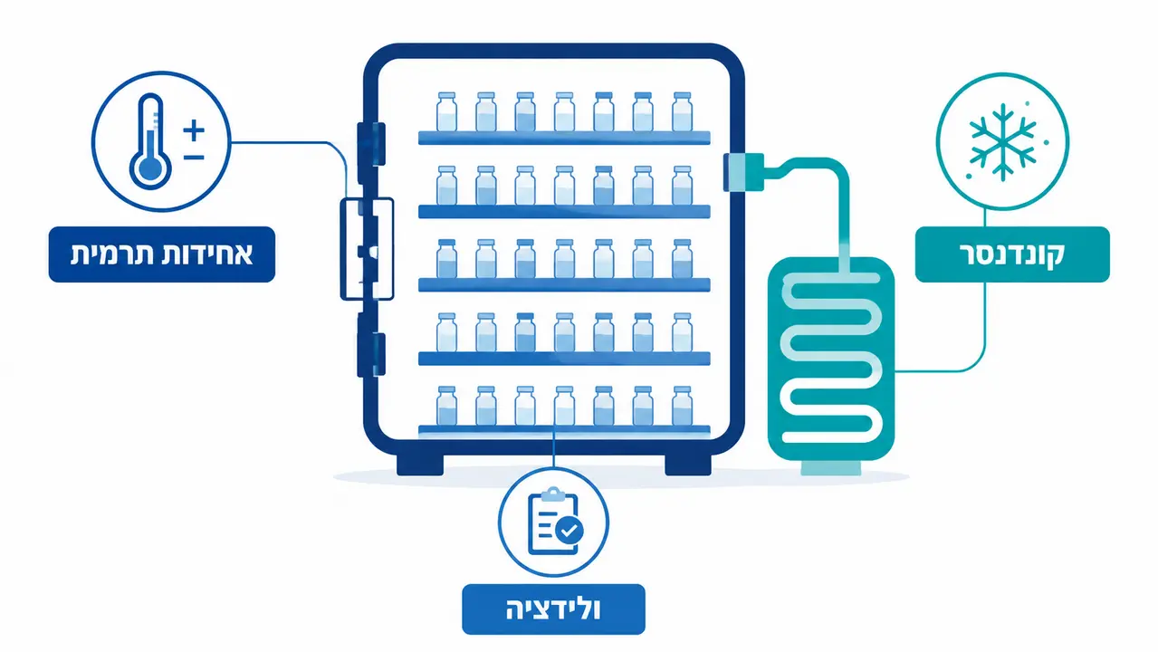 ‏מדריך לבחירת ליופיליזטור תעשייתי לתעשיית הפארמה