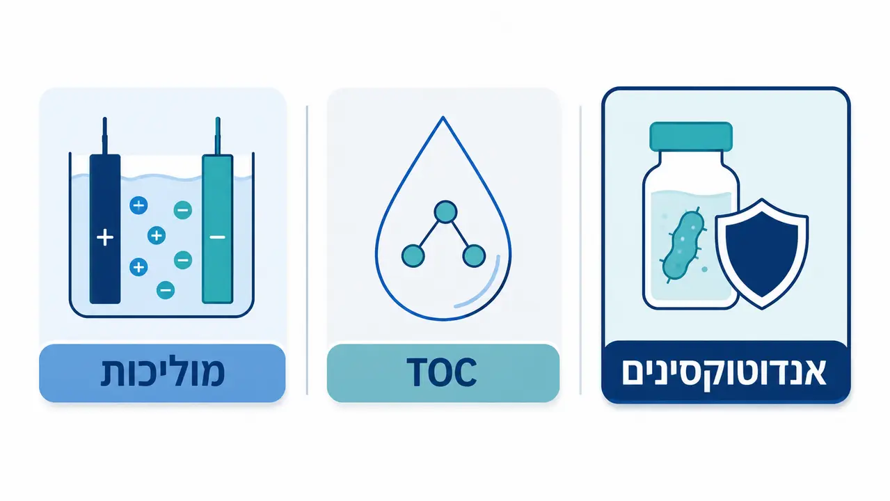 שלושת המספרים שקובעים אם המים עומדים בדרישות