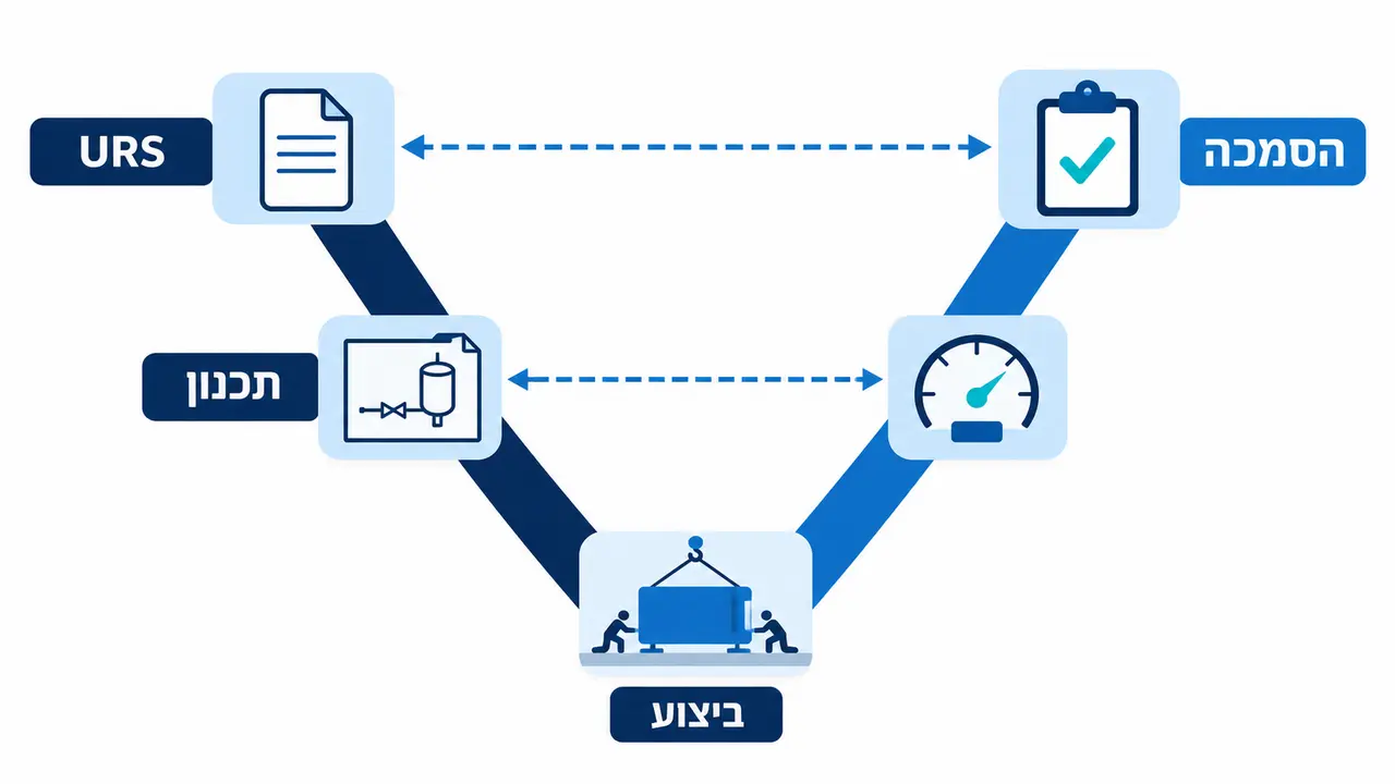 מסלול עבודה תקין מהקונספט ועד PQ
