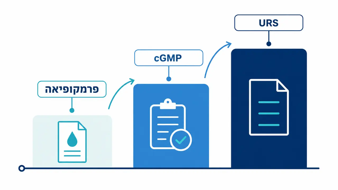 התקן המחייב עבור מים מטוהרים לפי פרמקופיאה