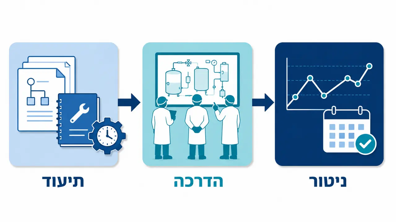 מסירה תפעולית מוצלחת לצוות האתר