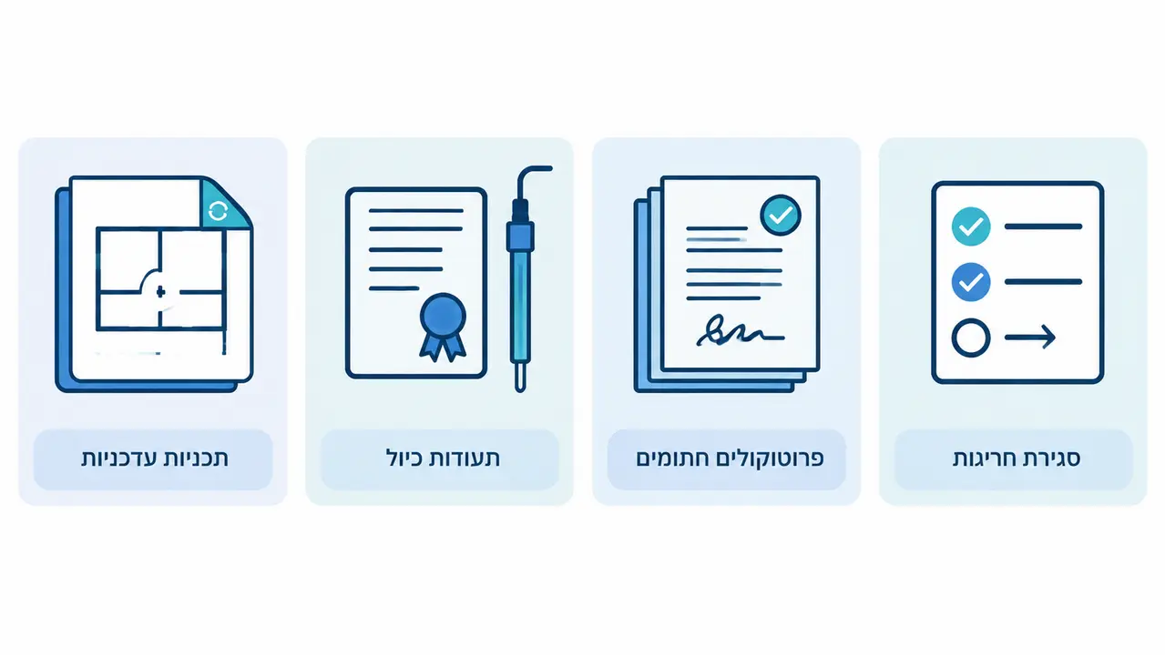 מה מקבלים ביום המסירה במפעל תרופות