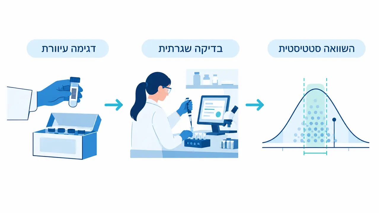 בדיקות מיומנות והשוואות בין מעבדתיות כבקרת איכות חיצונית