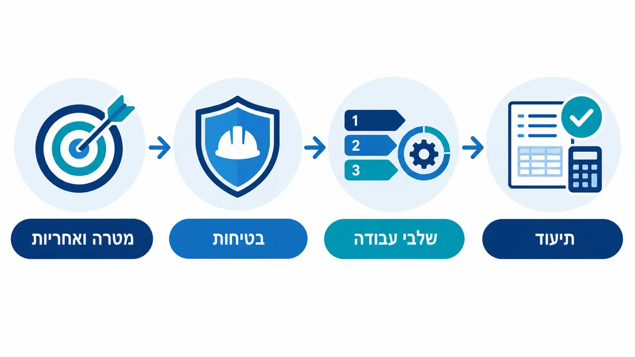 כתיבת נהלי הפעלה סטנדרטיים למעבדה שעומדים במבדקי הסמכה
